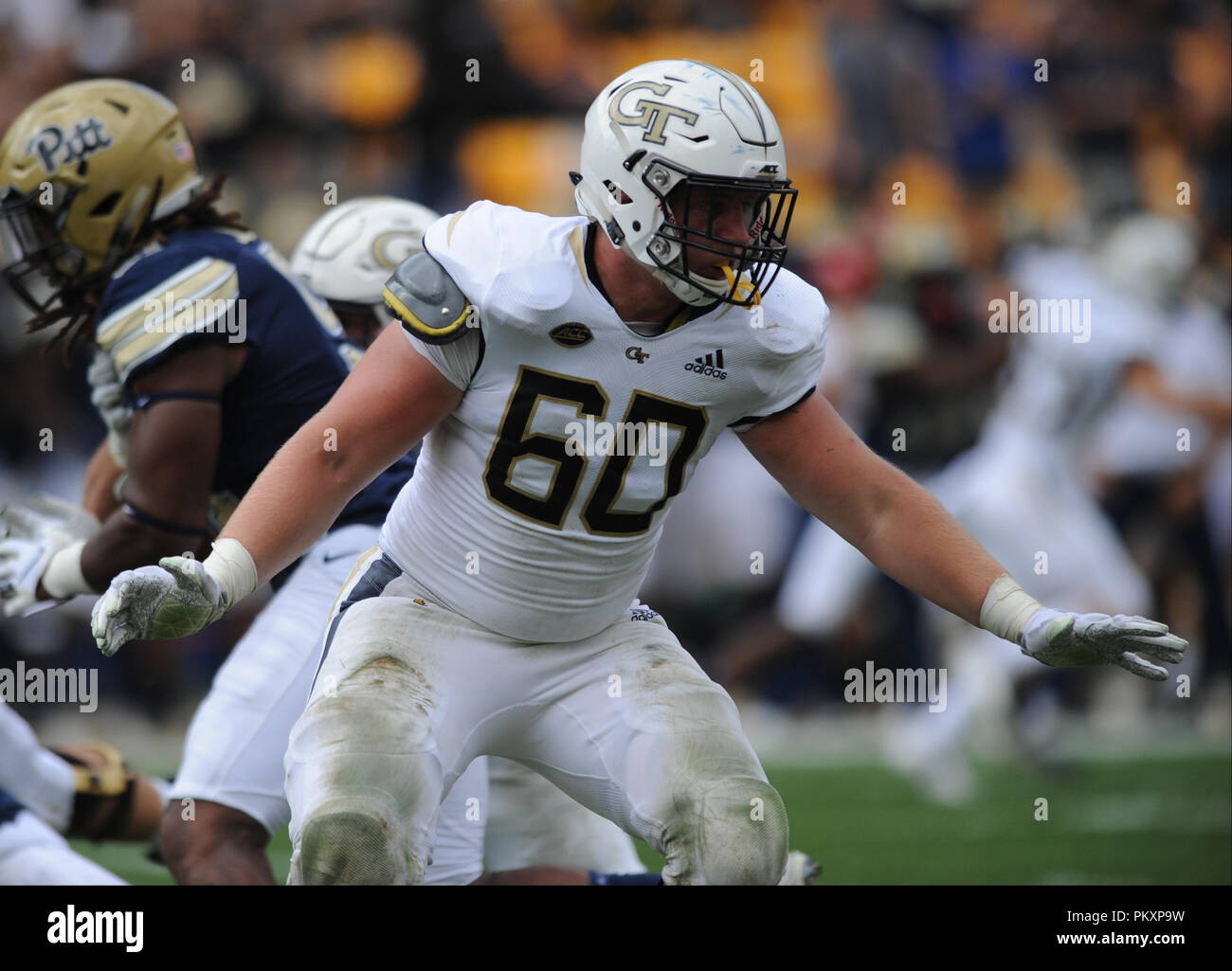 Pittsburgh, PA, USA. 15th Sep, 2018. Brad 60 during the Pitt