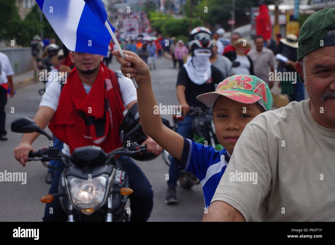 Tegucigalpa 2018 honduras protest hires stock photography and images