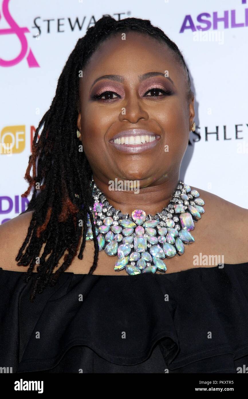 Asha Newton at arrivals for 2018 Finding Ashley Stewart Finale, Kings Theatre, Brooklyn, NY September 15, 2018. Photo By: Steve Mack/Everett Collection Stock Photo