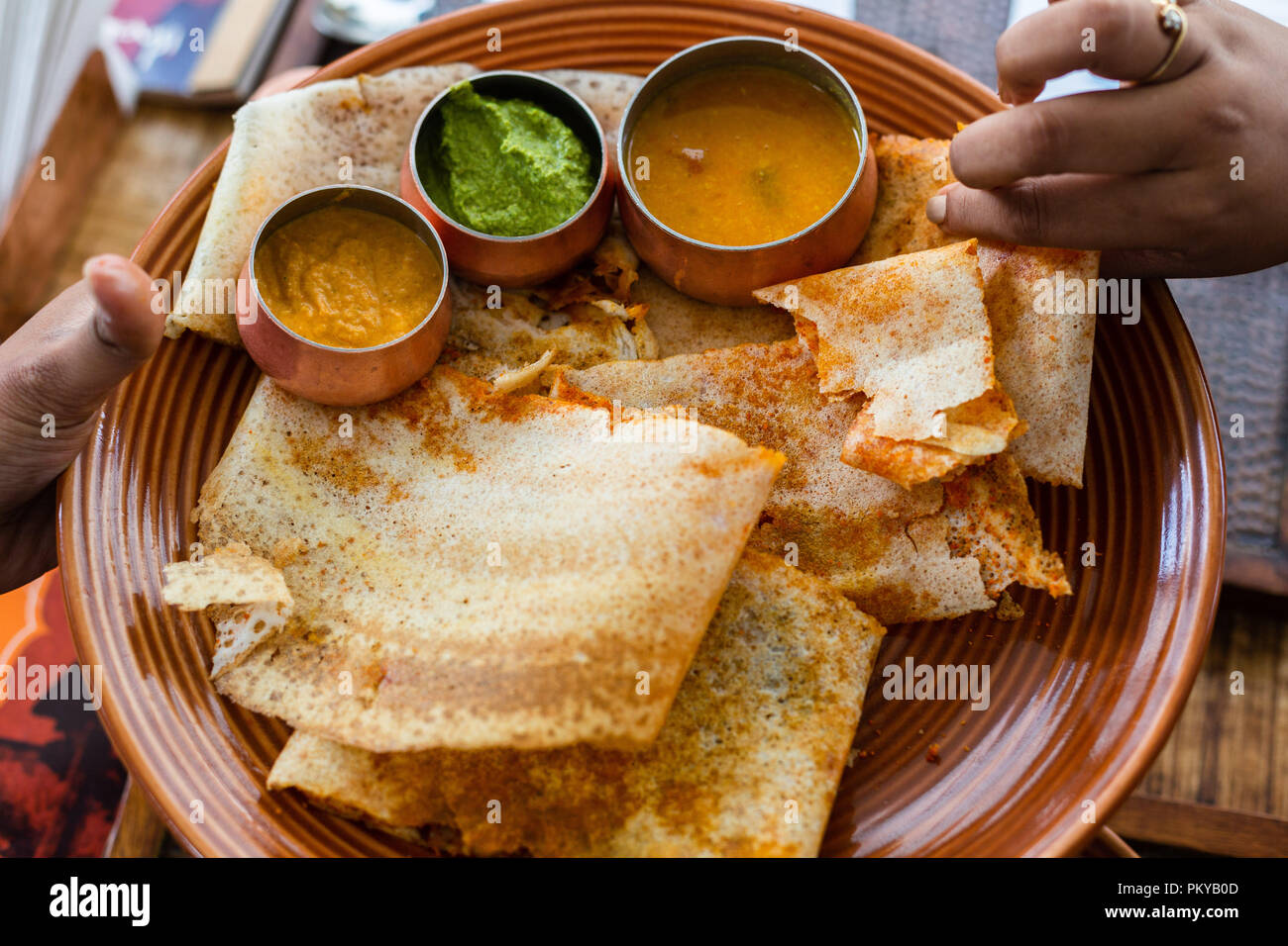 Special butter masala dosa hires stock photography and images Alamy