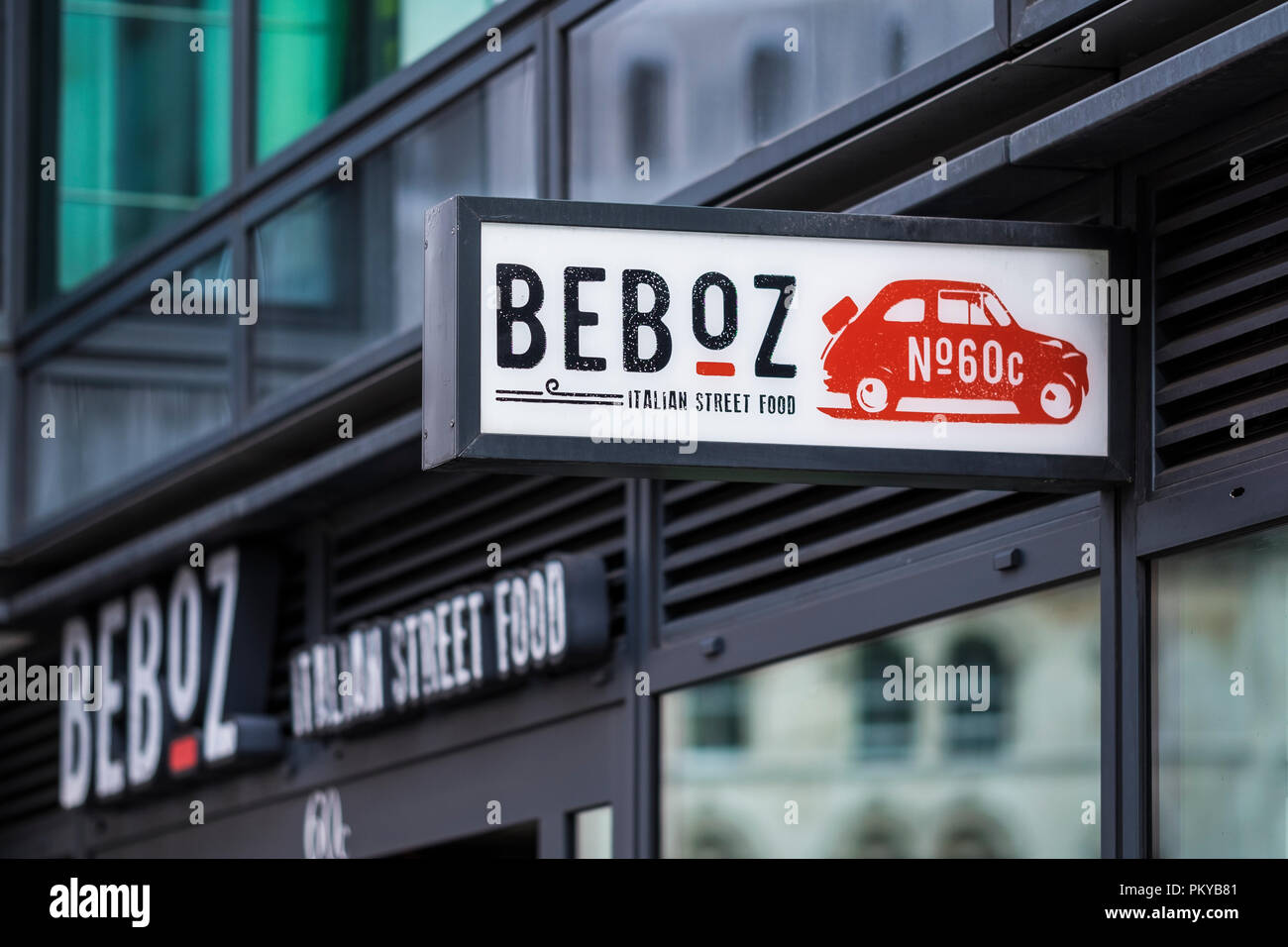 Beboz Italian Street Food Restaurant Holborn Viaduct London