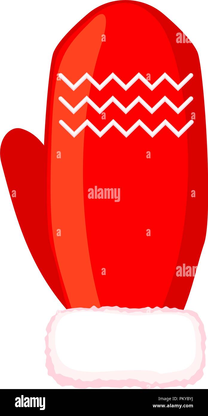 Colorful Cartoon Winter Glove Stock Vector Image Art Alamy