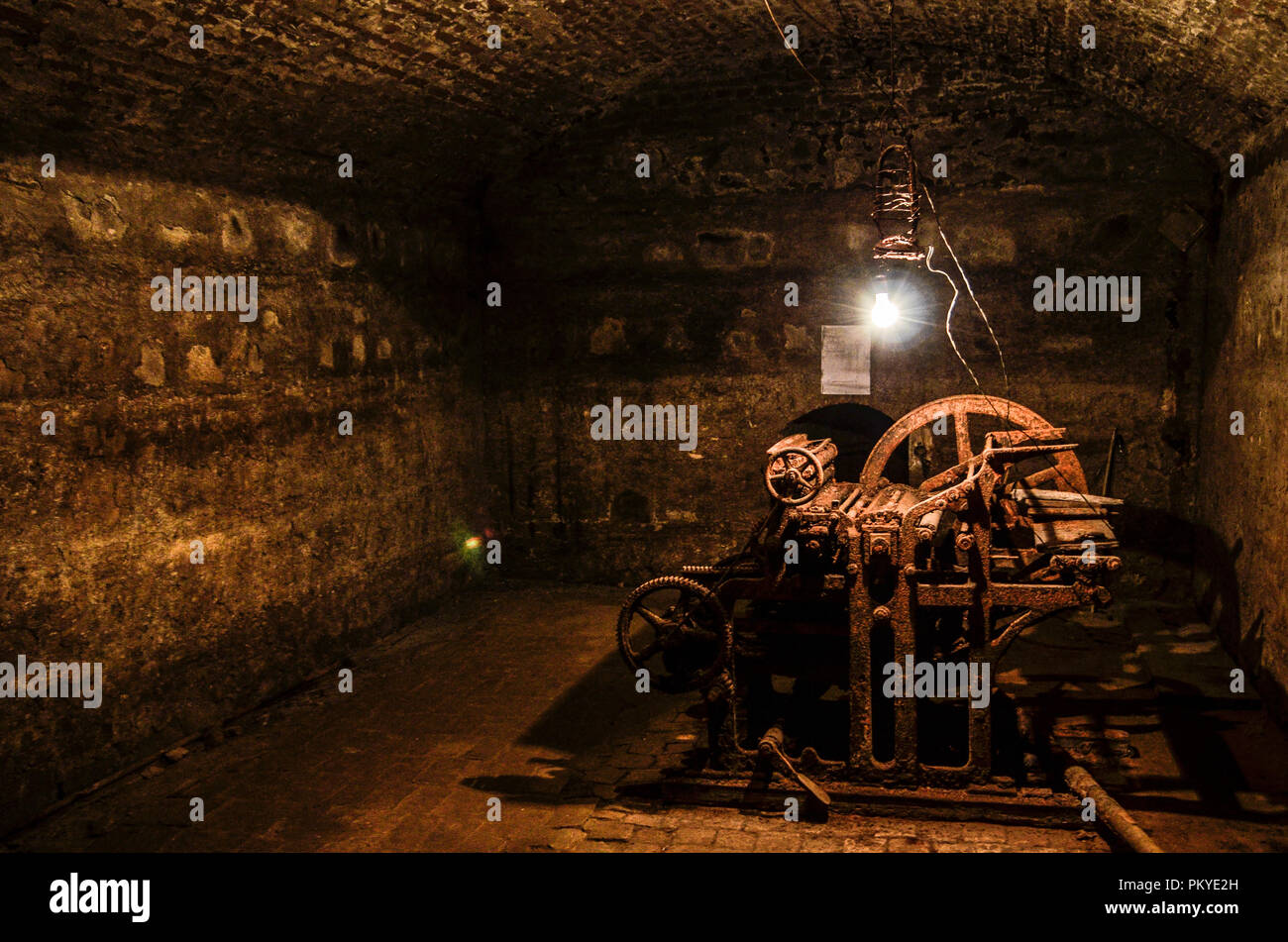 Stalin's secret underground printing house, in Tbilisi, Stock