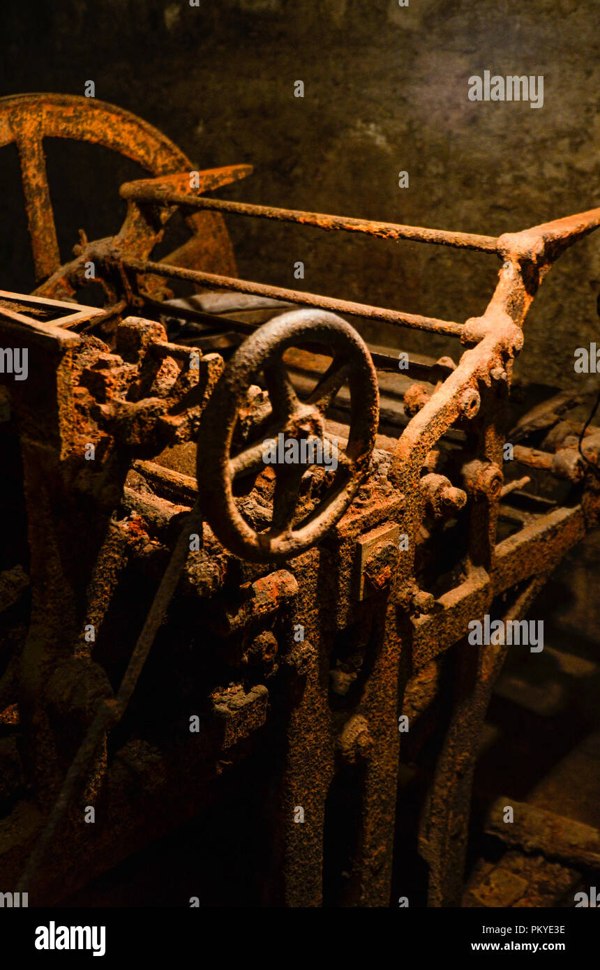 Stalin's secret underground printing house, in Tbilisi, Stock