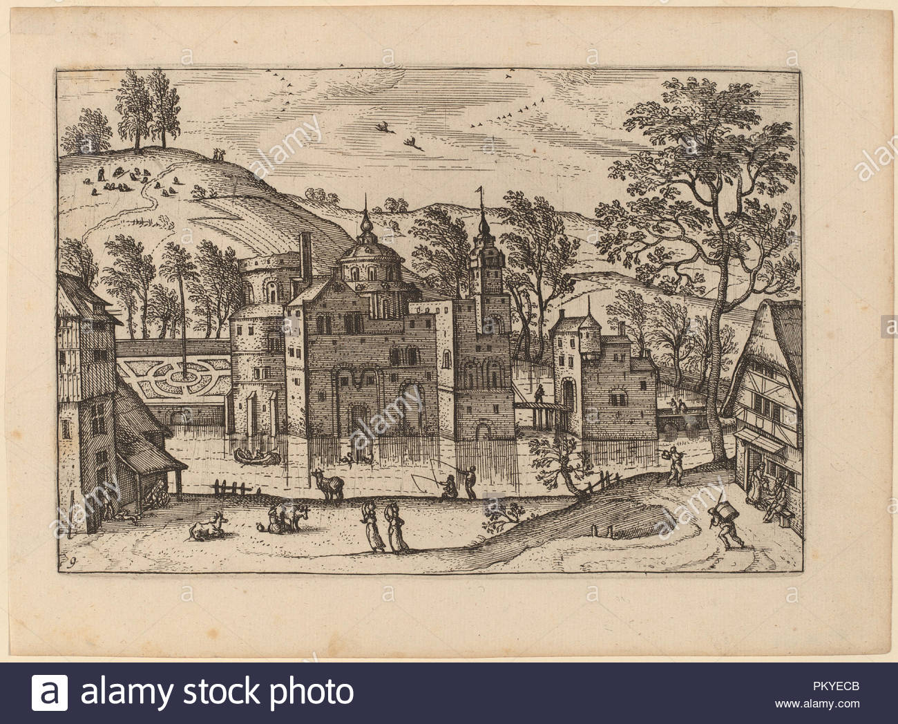 Dated: published in or before 1676. Medium: etching retouched with engraving. Museum: National Gallery of Art, Washington DC. Author: Carel Collaert.