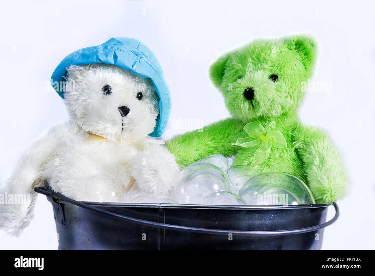small white teddy bears