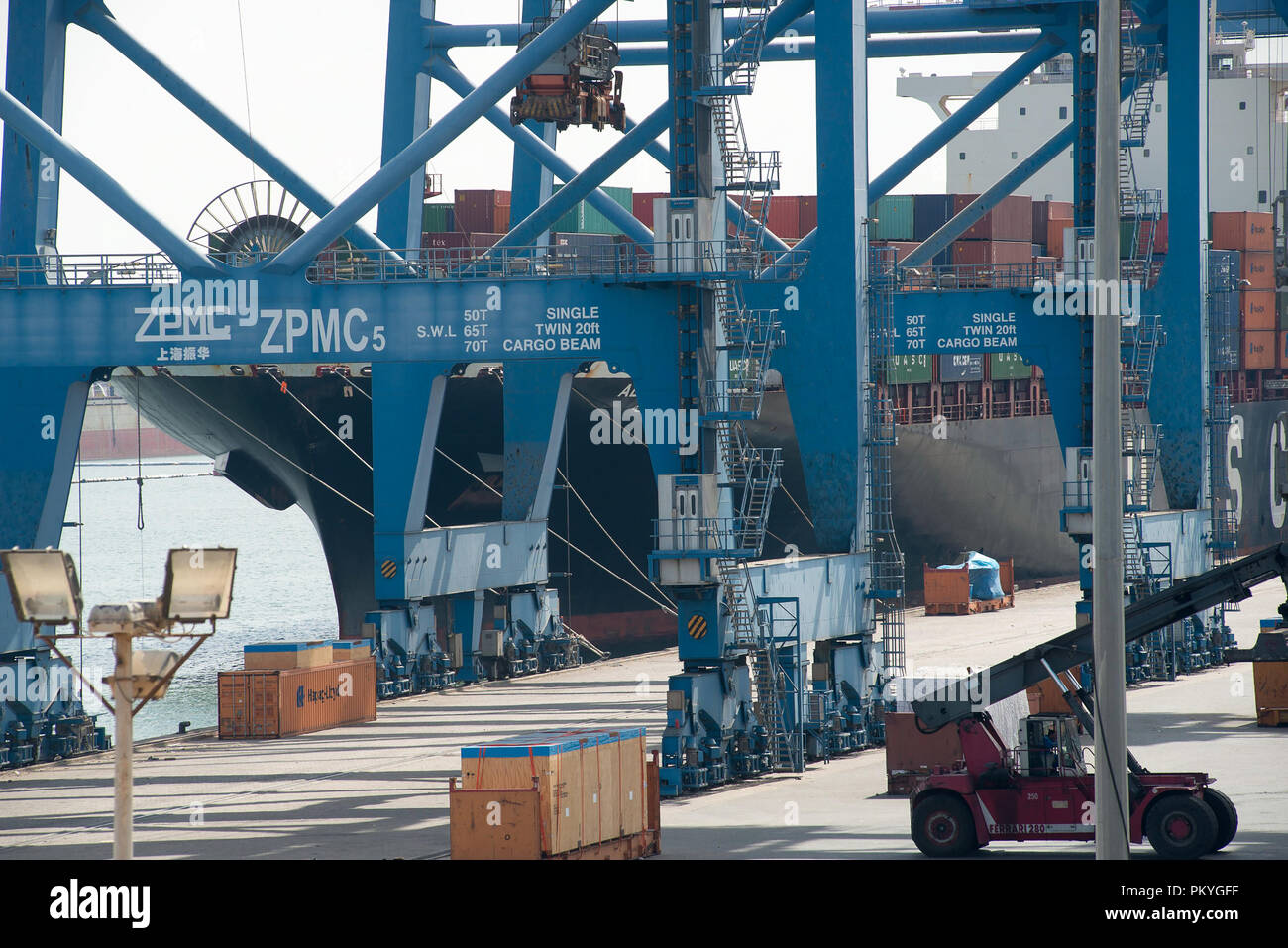 Damietta container port hires stock photography and images Alamy