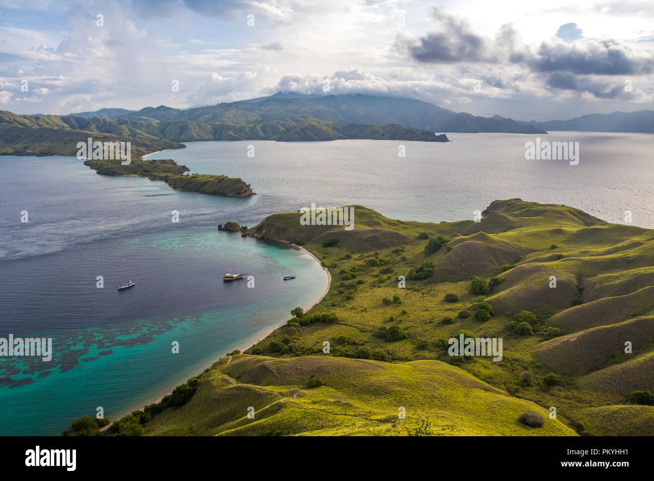 komodo island Stock Photo