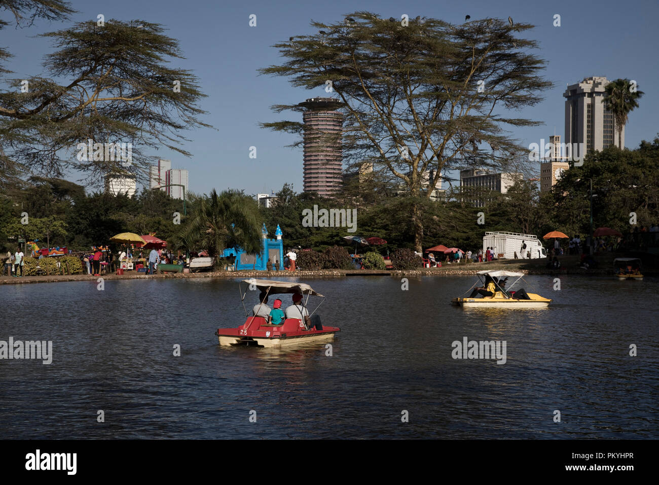 Nairobi city, January 21, 2018. Stock Photo