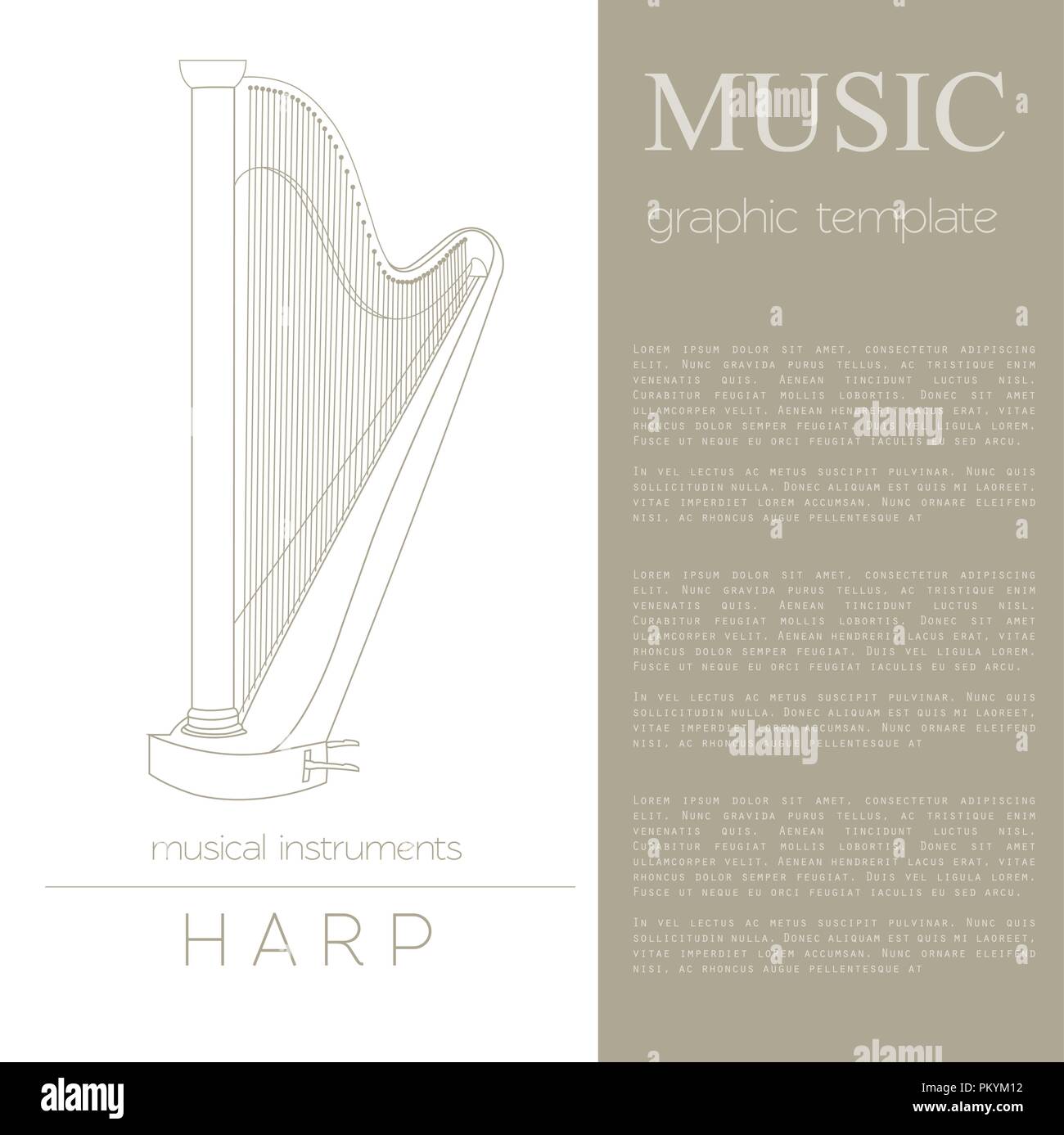 Musical stringed instruments Stock Vector Images - Alamy