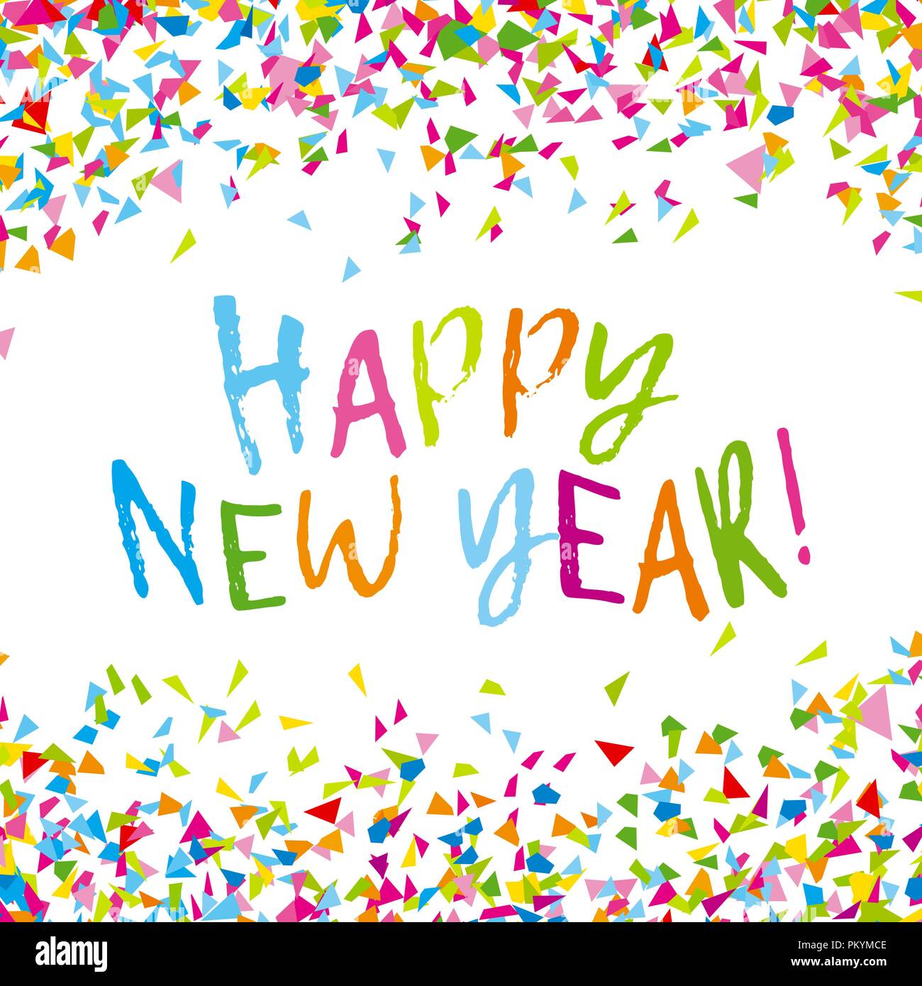 Happy New Year vector. Stock Vector