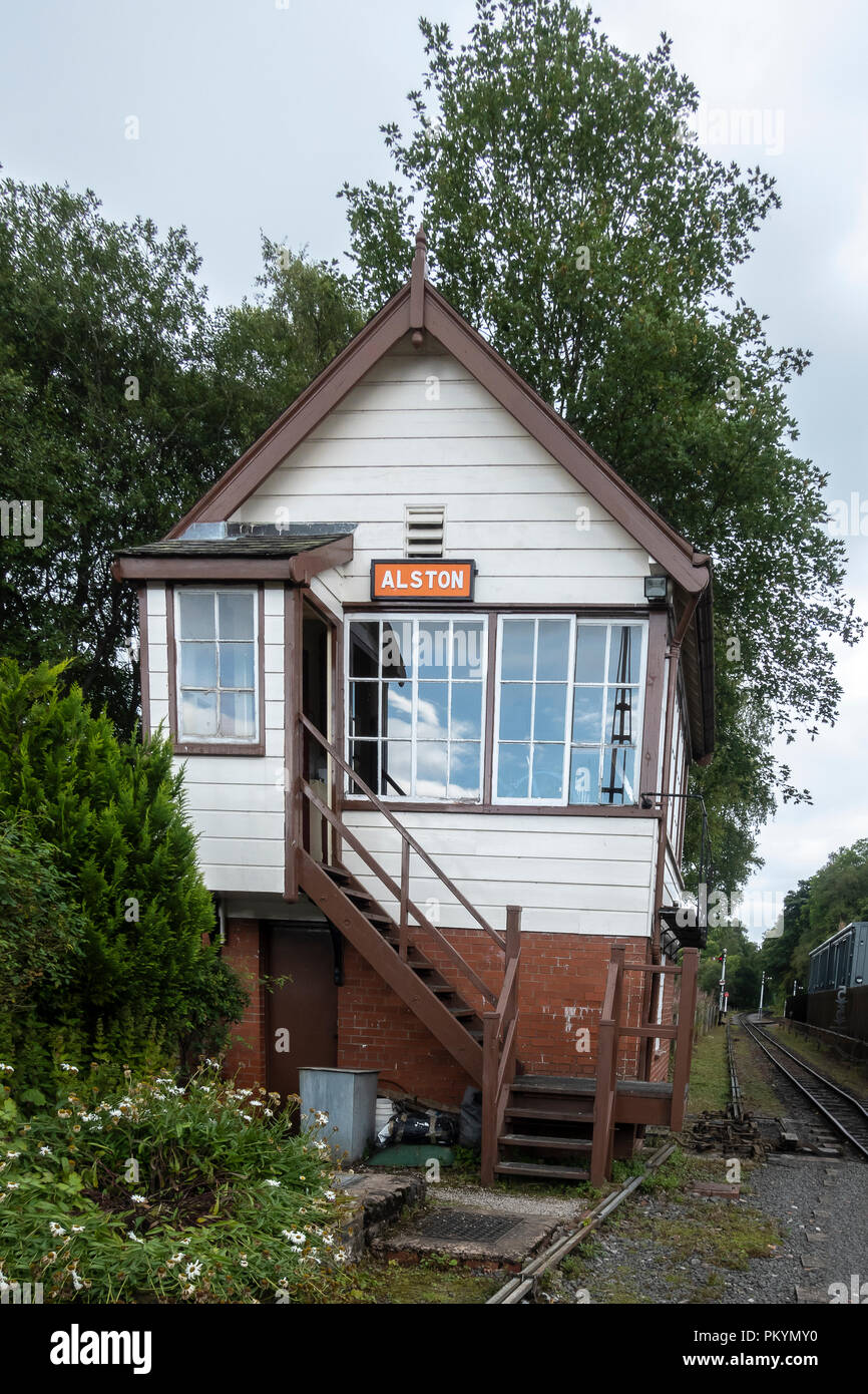 South Tynedale Railway Alston Stock Photo