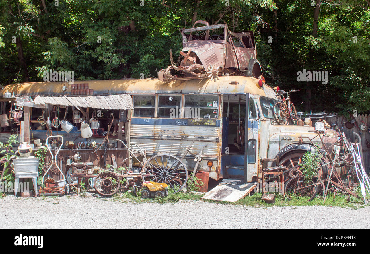 Hillbilly Hot Dogs in Lesage West Virginia Stock Photo Alamy