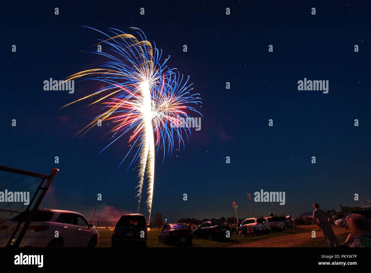 UNITED STATES July 4 People enjoy a day of 4th of July style