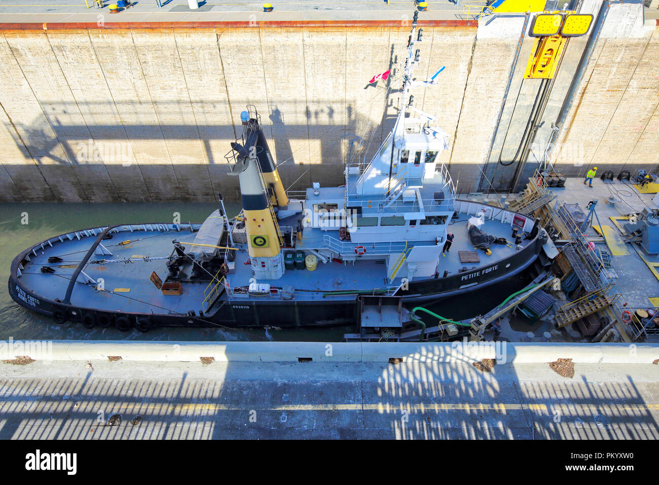 Welland, Ontario27 April, 2018 Ships passing through Welland Canal