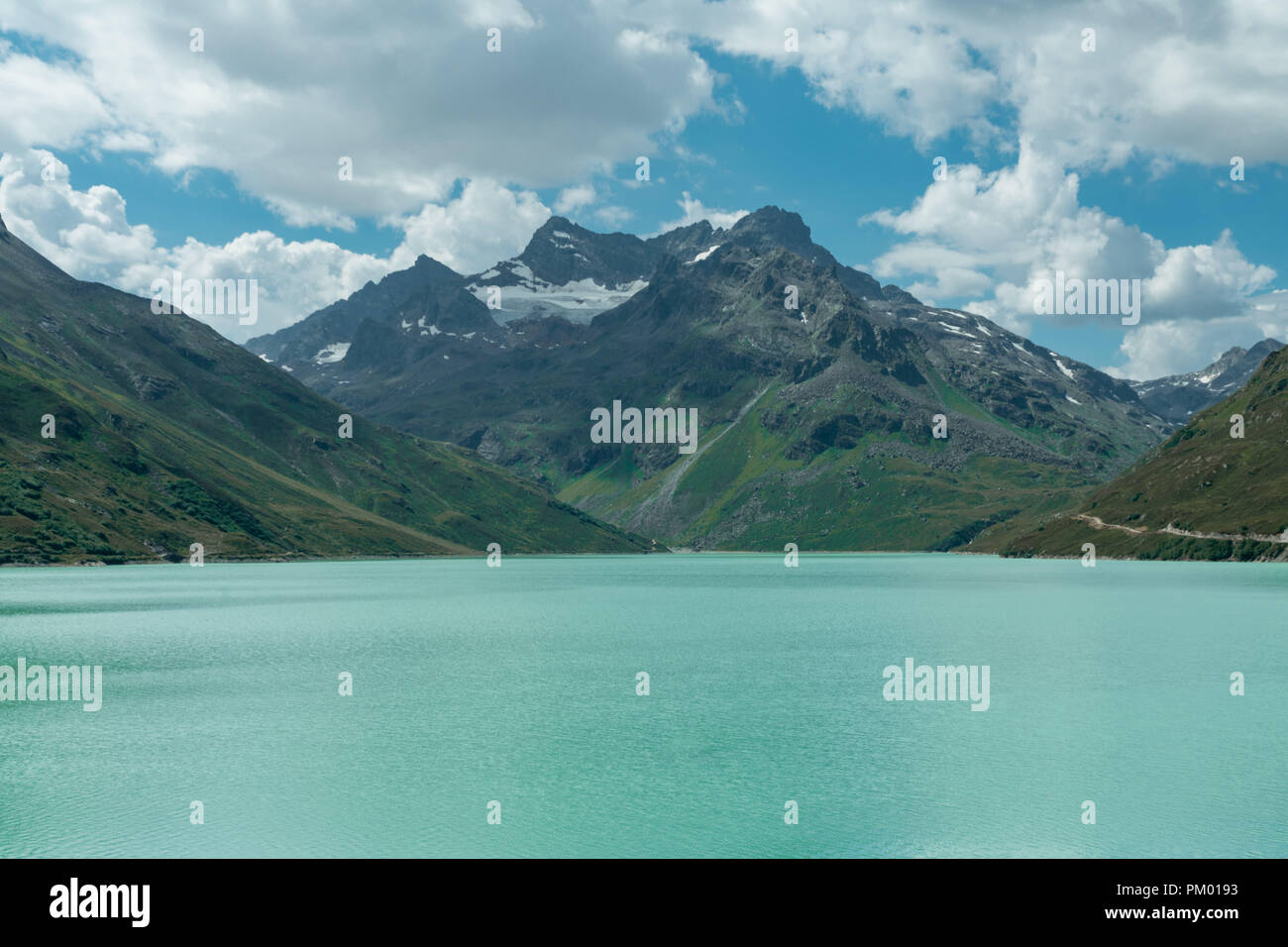 Silvretta Stausee Austria Österreich Stock Photo