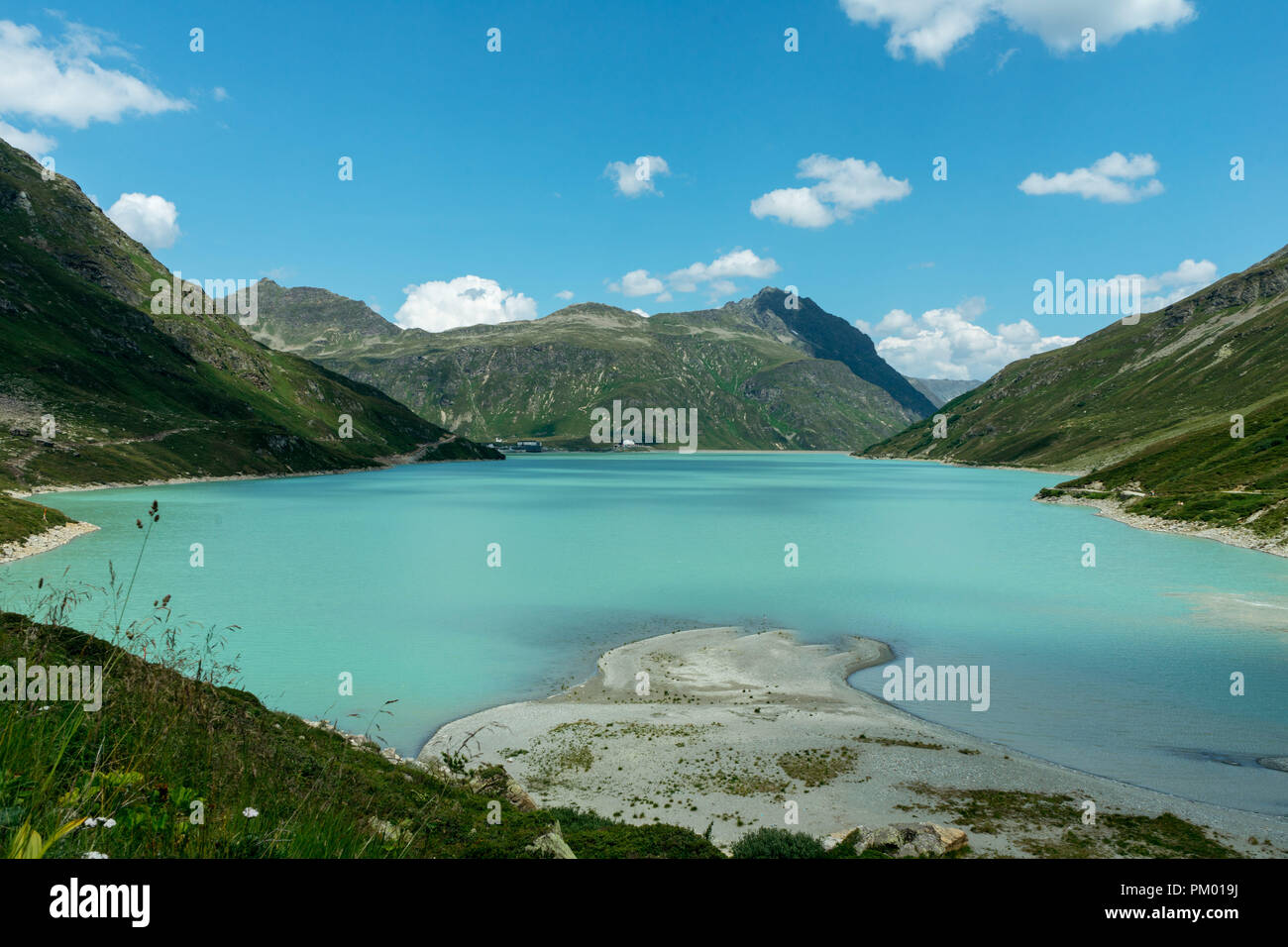 Silvretta Stausee Austria Österreich Stock Photo