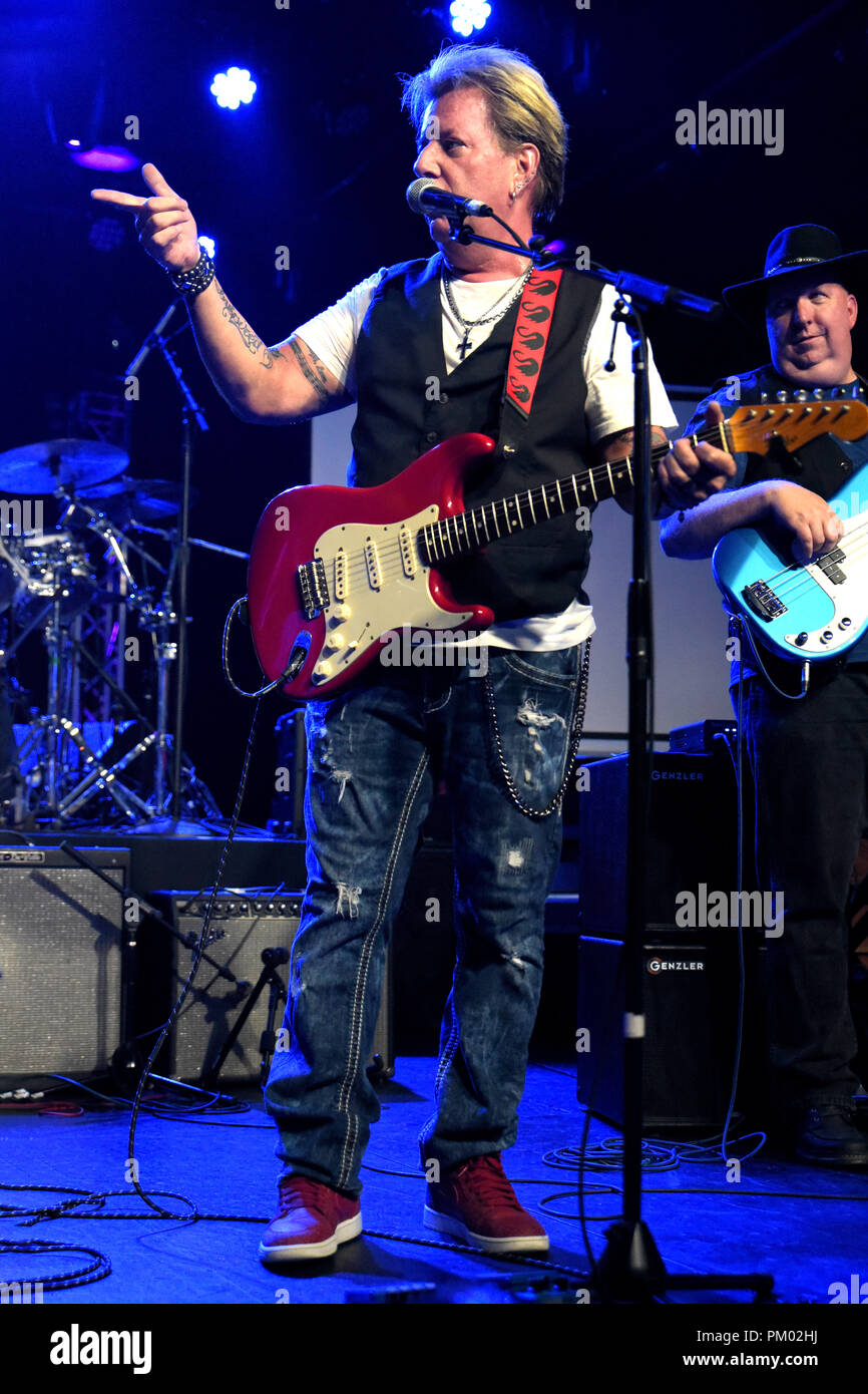 The Swansons in Concert at The Rose in Pasadena Stock Photo