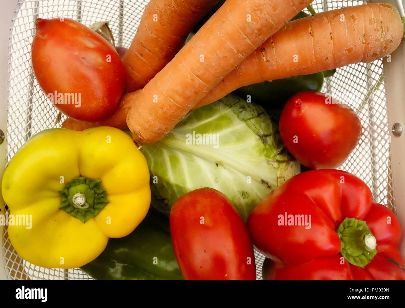 Various vegetables top view hi-res stock photography and images - Alamy