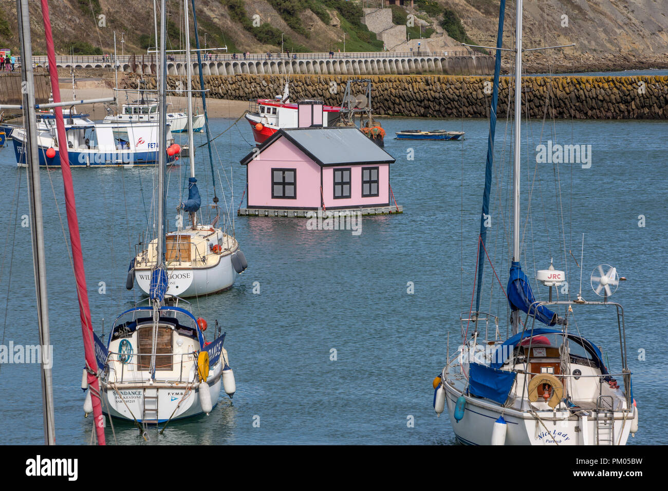 Folkestone harbour house hires stock photography and images Alamy