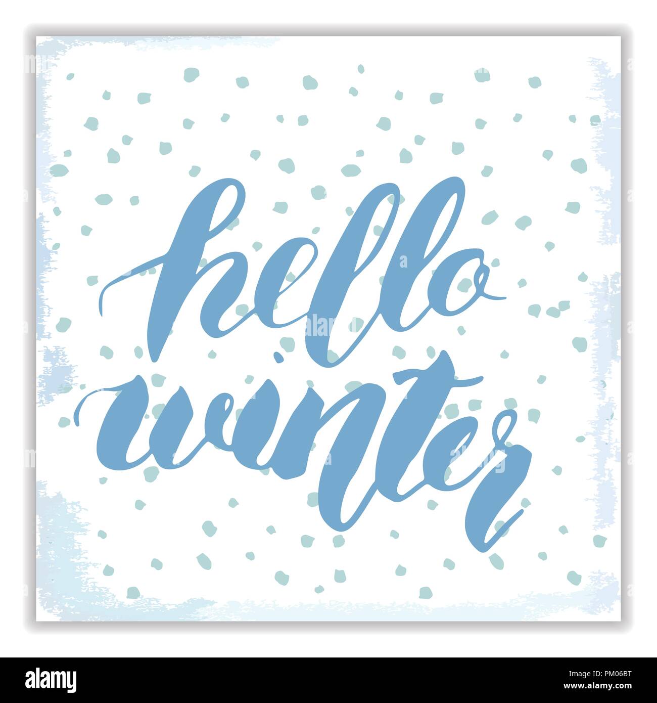 Christmas advent calendar. Hand drawn elements and numbers. Winter