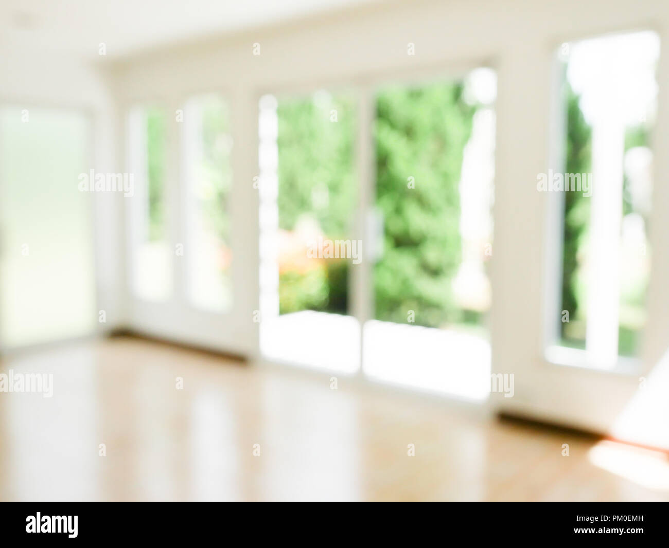 Abstract background Blur Modern living room Stock Photo - Alamy