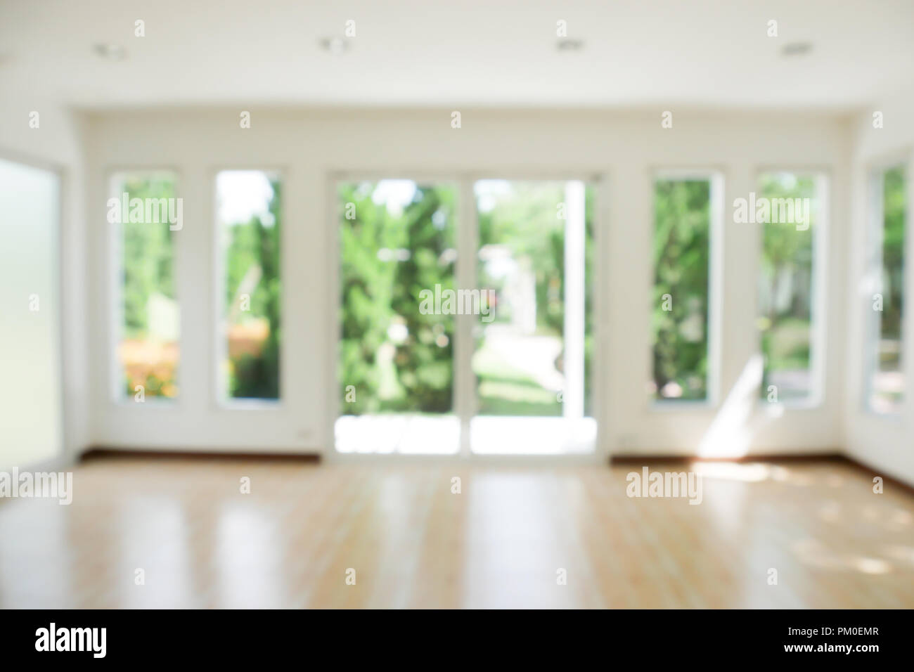 Abstract background Blur Modern living room Stock Photo - Alamy