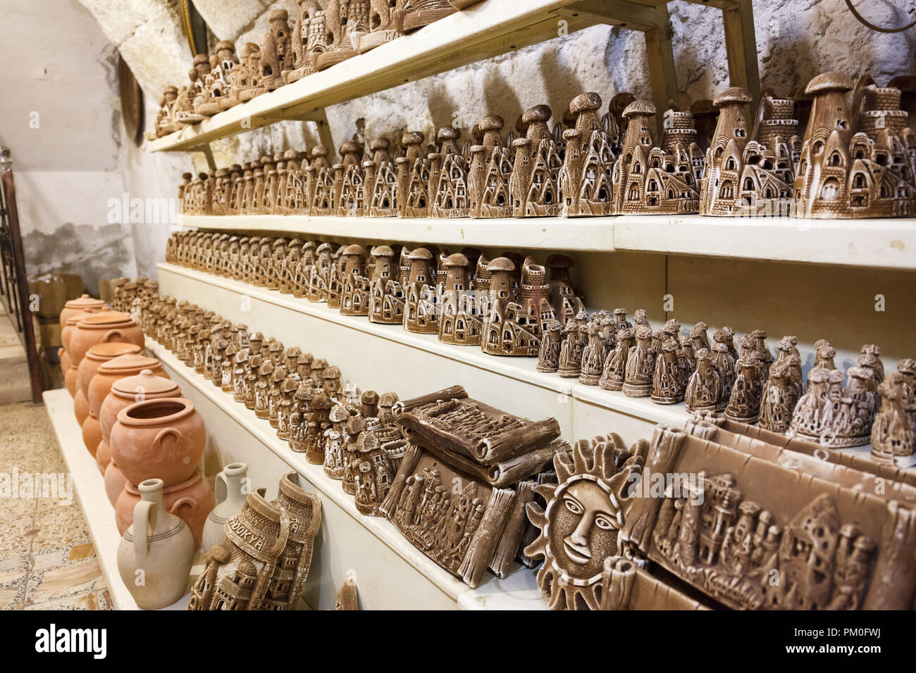 Souvenir shop at Cappadocia Stock Photo Alamy