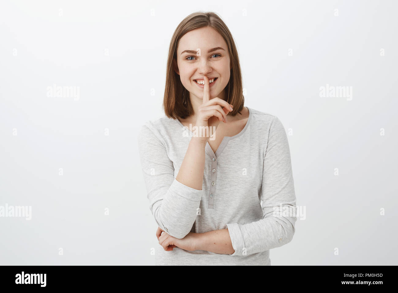 Strict looking woman hi-res stock photography and images - Alamy