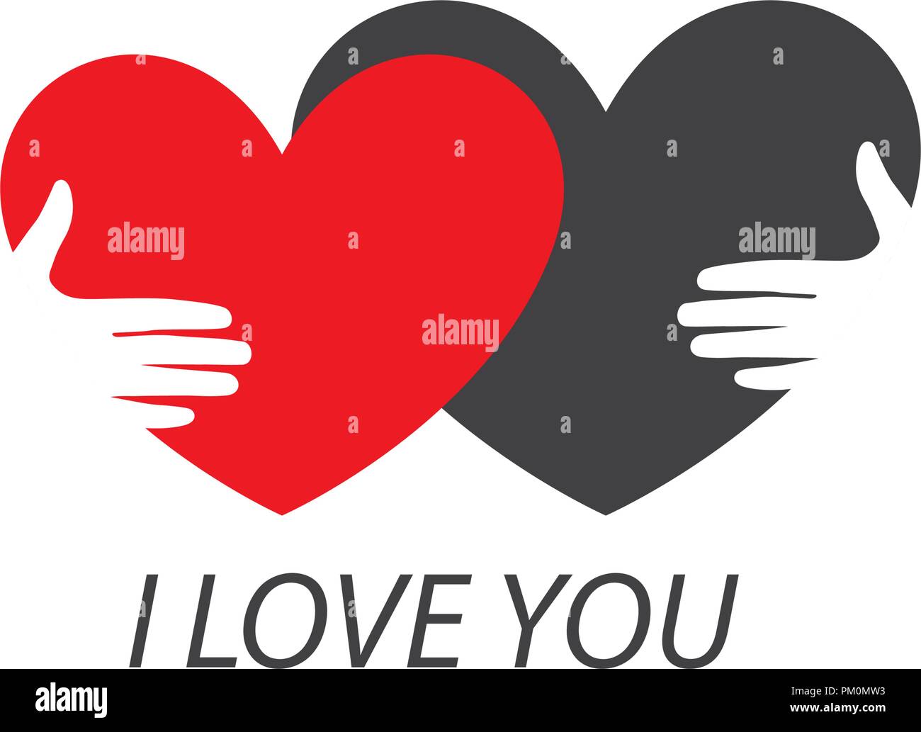 vector logo heart Stock Vector Image & Art - Alamy