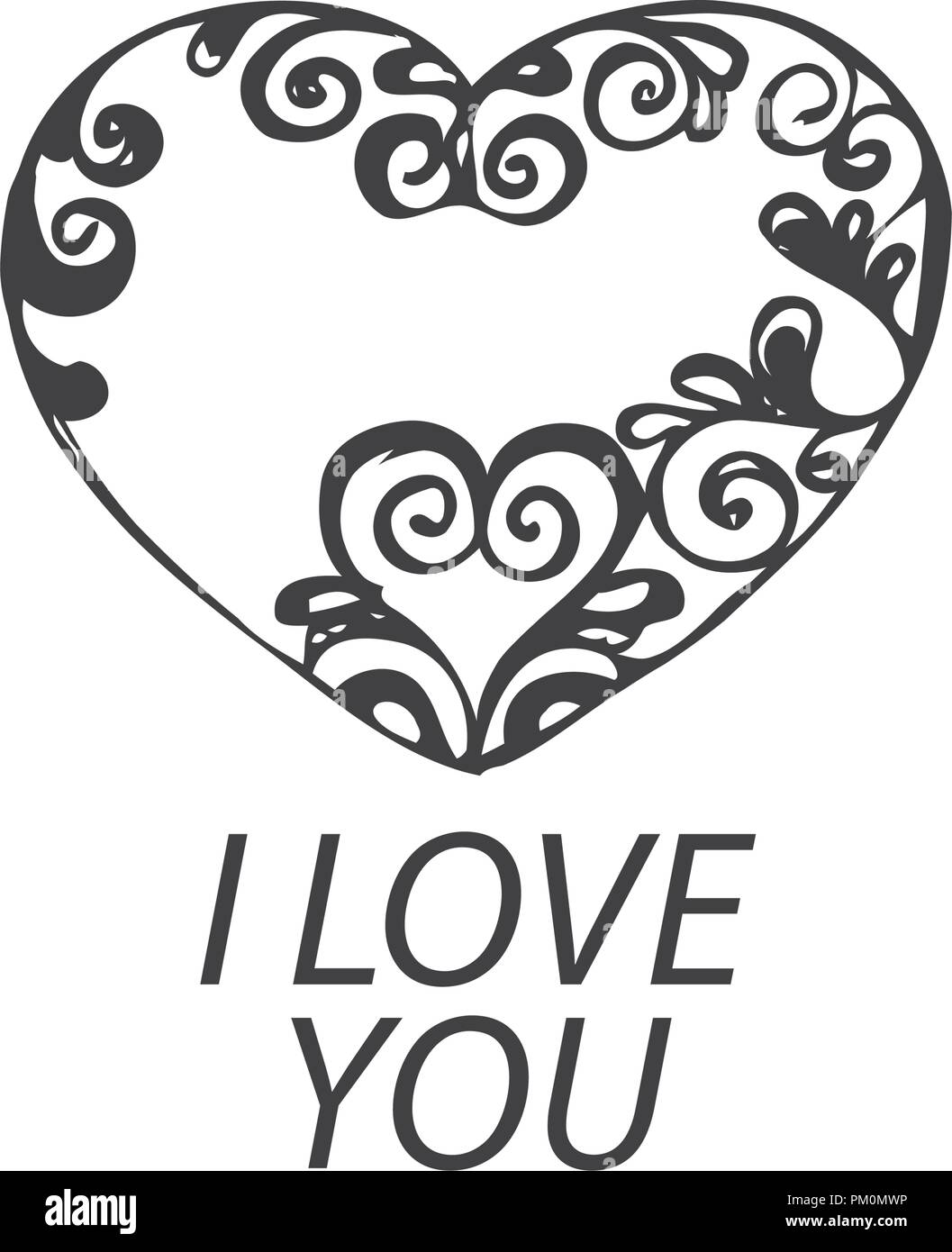 vector logo heart Stock Vector Image & Art - Alamy