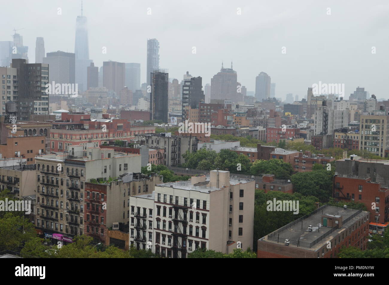 Manhattan street view, New York City Stock Photo - Alamy