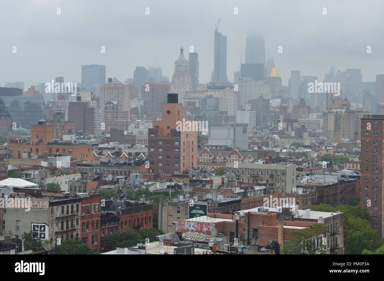 Manhattan street view, New York City Stock Photo - Alamy