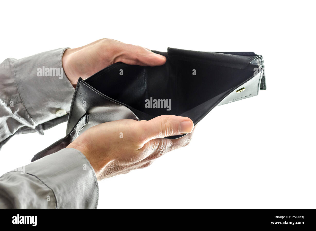 Empty wallet. Empty wallet
