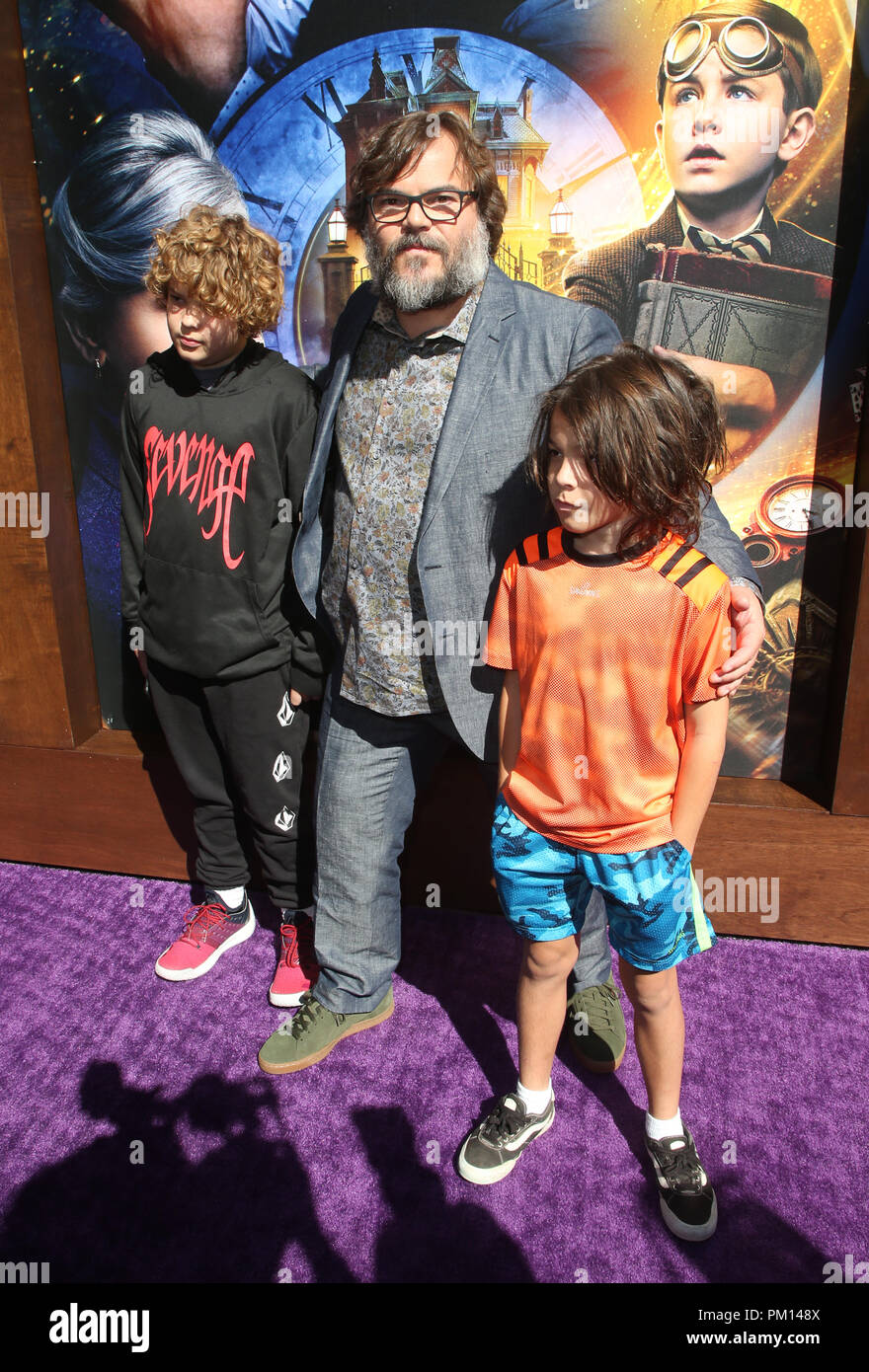 Photos and Pictures - Jack Black and son Samuel Black attend the 2nd Annual  Milk and Bookies Story Time Celebration held at the Skirball Cultural  Center. Los Angeles, CA. 03/20/11.