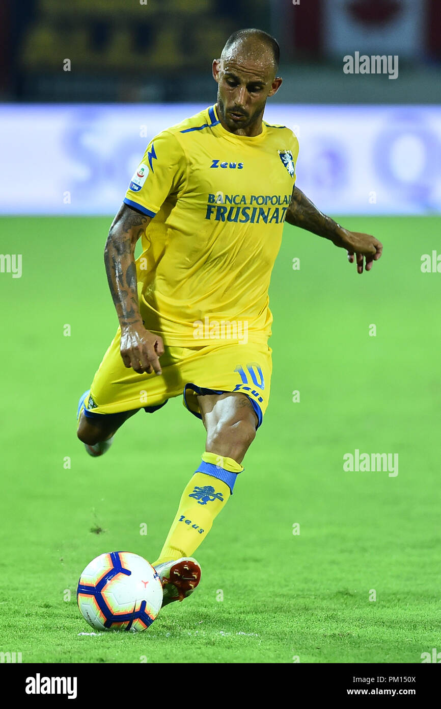 Rome, Italy. 16th Sep, 2018. Football Serie A Frosinone vs Sampdoria-Frosinone 15-09-2018 in the picture Danilo Soddimo Photo Photographer01 Credit: Independent Photo Agency/Alamy Live News Stock Photo
