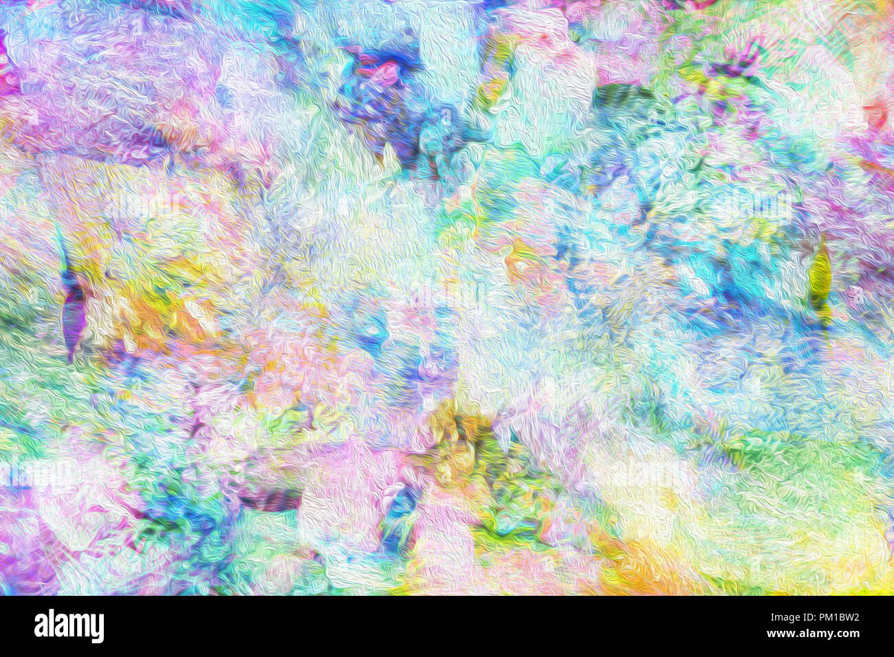 art abstract pale rainbow oil pattern background Stock Photo - Alamy