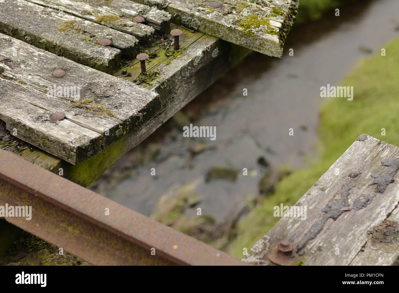 Old railway bridge Stock Photo - Alamy