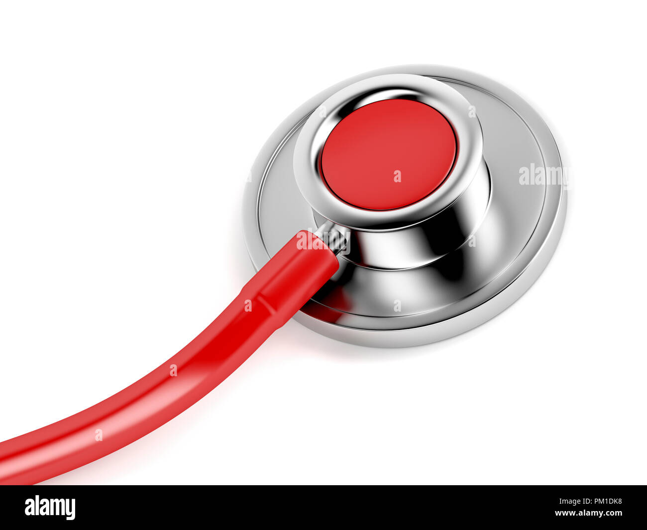 Closeup image of diaphragm of medical stethoscope Stock Photo Alamy