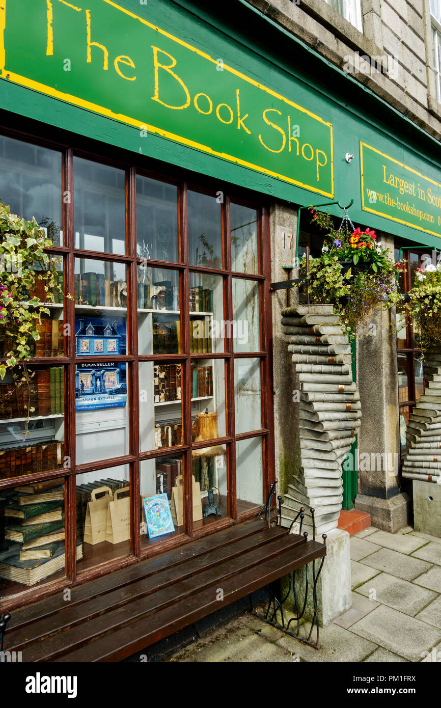 The Book Shop In Wigtown Scotland S National Book Town In
