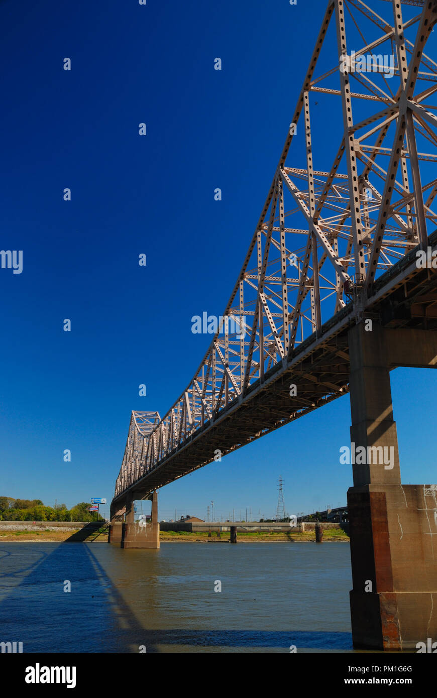 Martin Luther King Bridge, St Louis, MO Stock Photo Alamy
