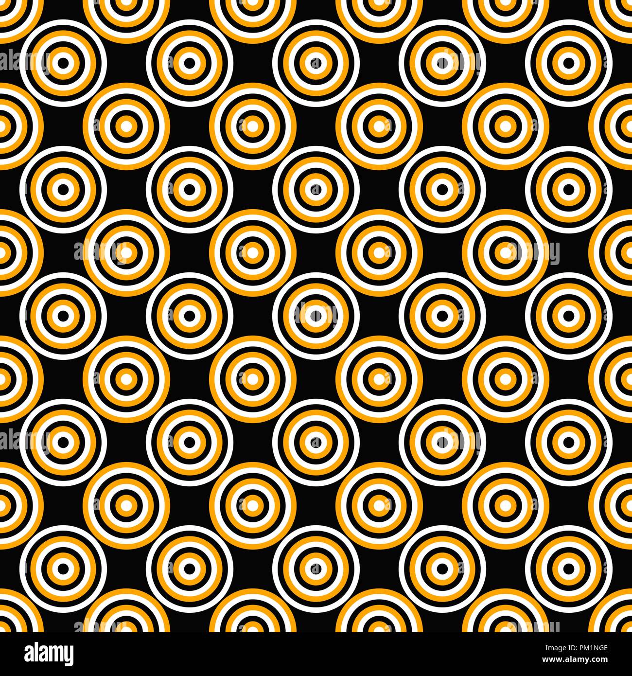 Abstractal circle pattern background design - colored vector ...