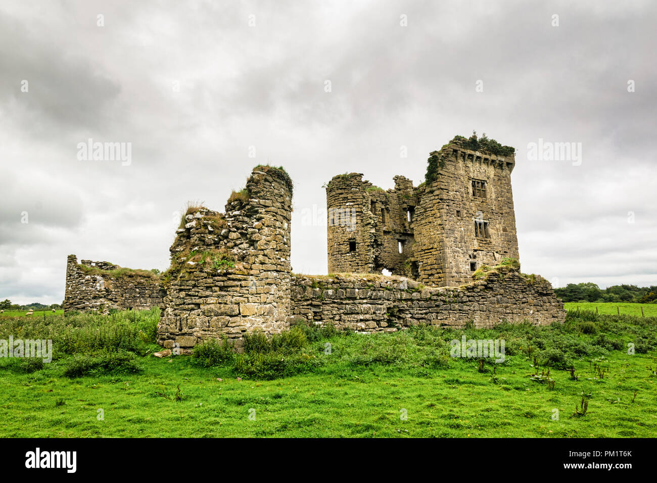 This is a picture the ruins of Miler McGrath Castle In Donegal Ireland