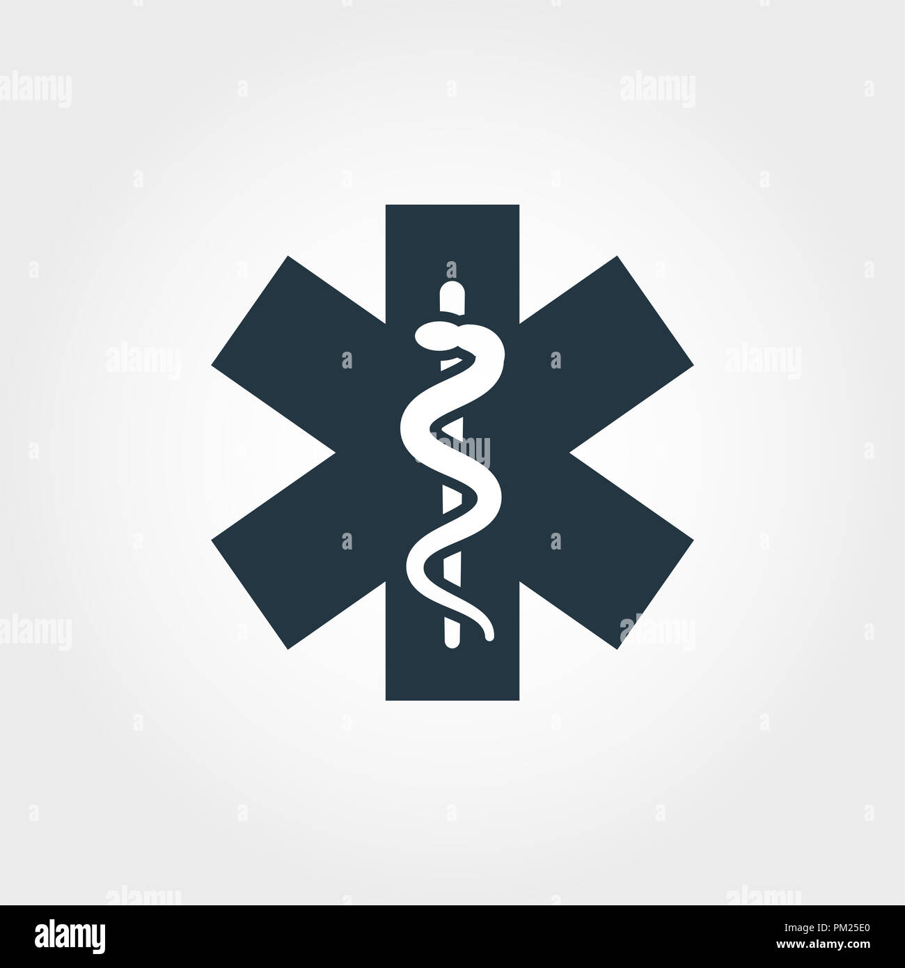 Emergency Care icon. Simple element illustration Emergency Care icon design  from medicine collection. Line style icon design. Symbols for web design  Stock Photo - Alamy