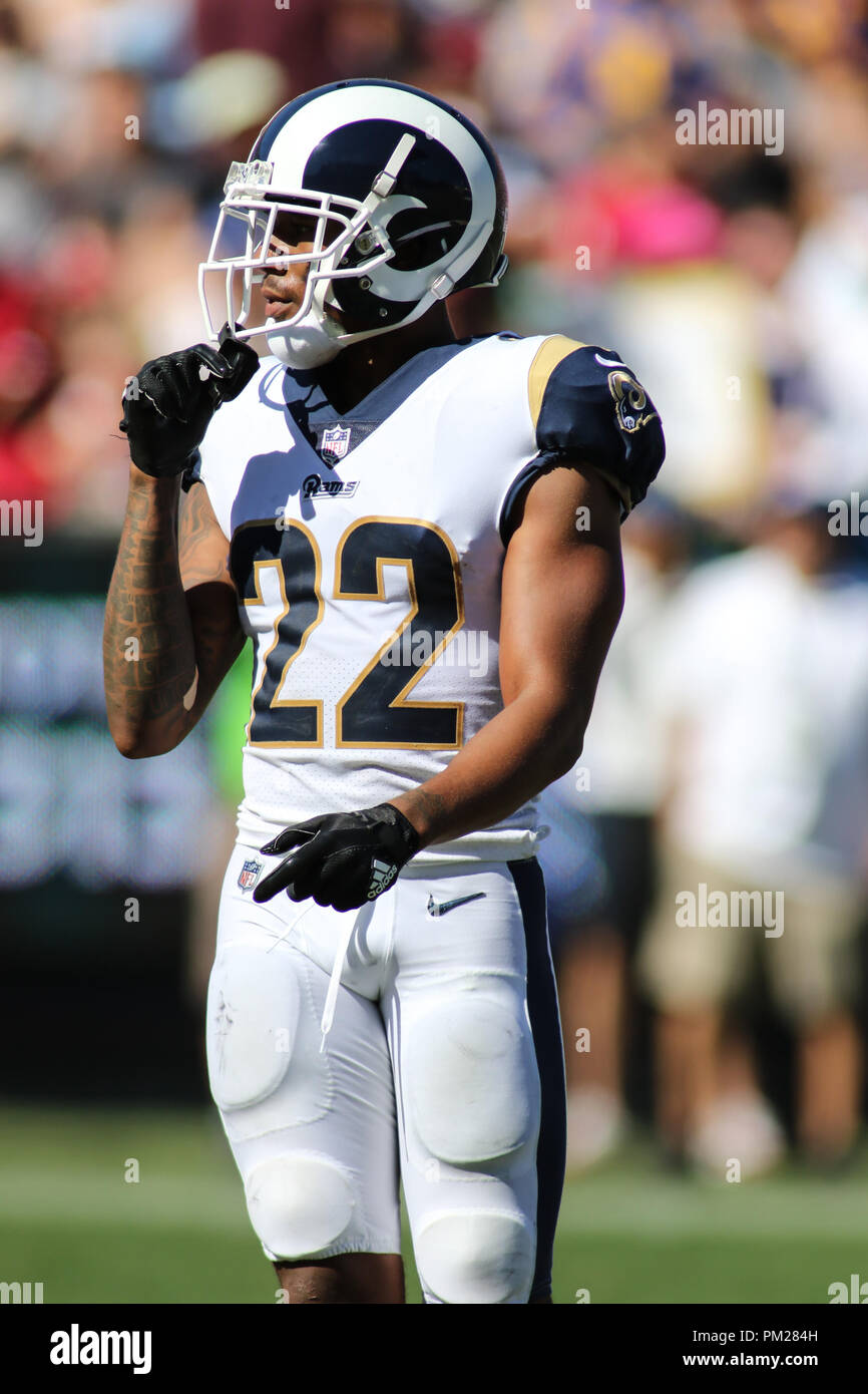 Los Angeles, CA, USA. 16th Sep, 2018. Los Angeles Rams cornerback