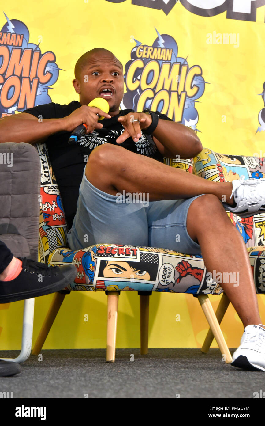 Munich, Deutschland. 15th Sep, 2018. Irone Singleton at the German Comic Con Munchen in the MOC. Munich, 15.09.2018 | usage worldwide Credit: dpa/Alamy Live News Stock Photo