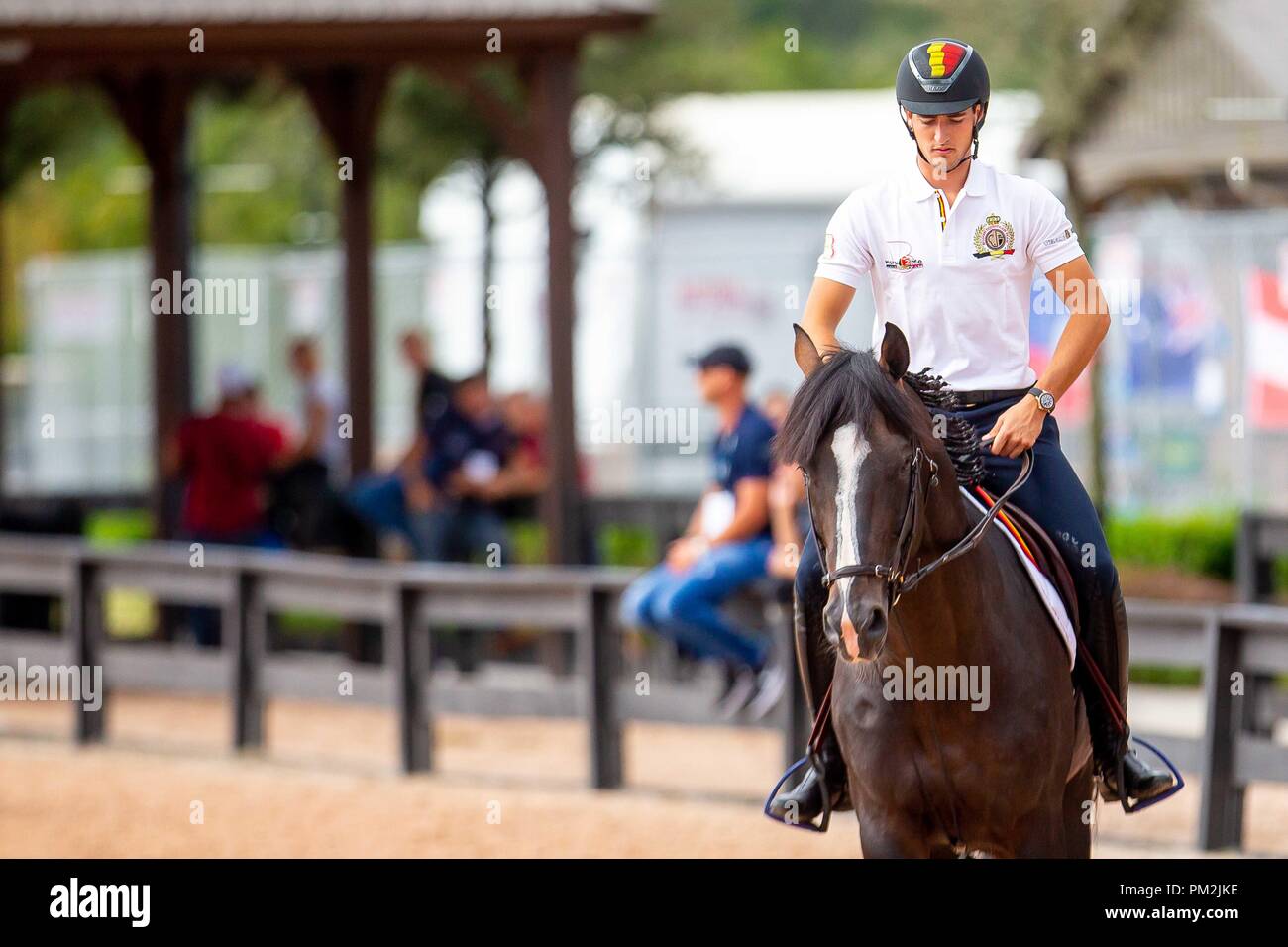 Tryon. North Carolina. USA. 17th September 2018. Nicola Philippaerts