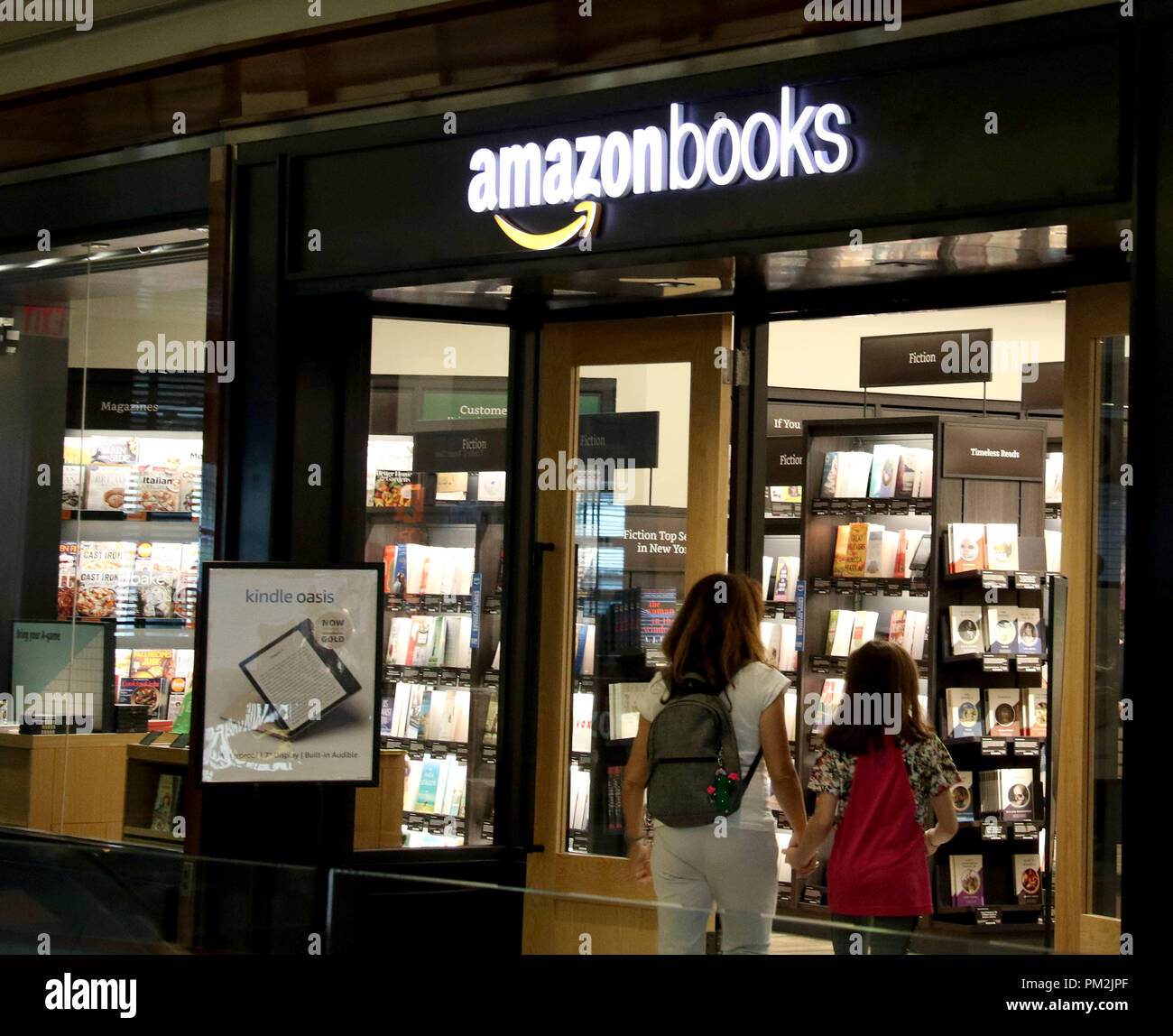 New York City, New York, USA. 17th Sep, 2018. A view of Amazon Books ...