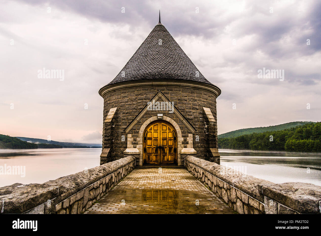 Hogback Dam Hartland, Connecticut, USA Stock Photo Alamy