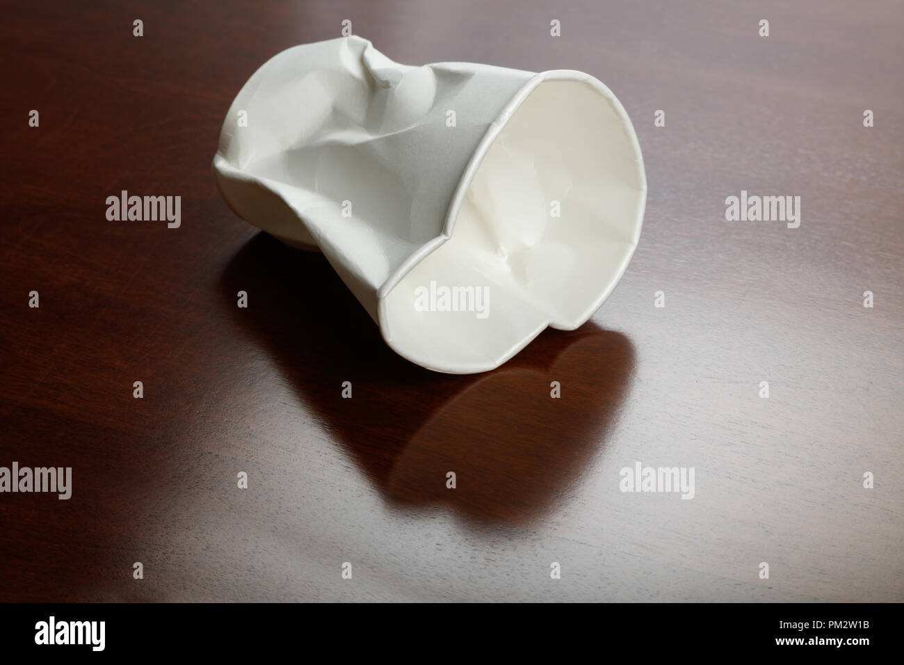 Crushed paper cup hi-res stock photography and images - Alamy